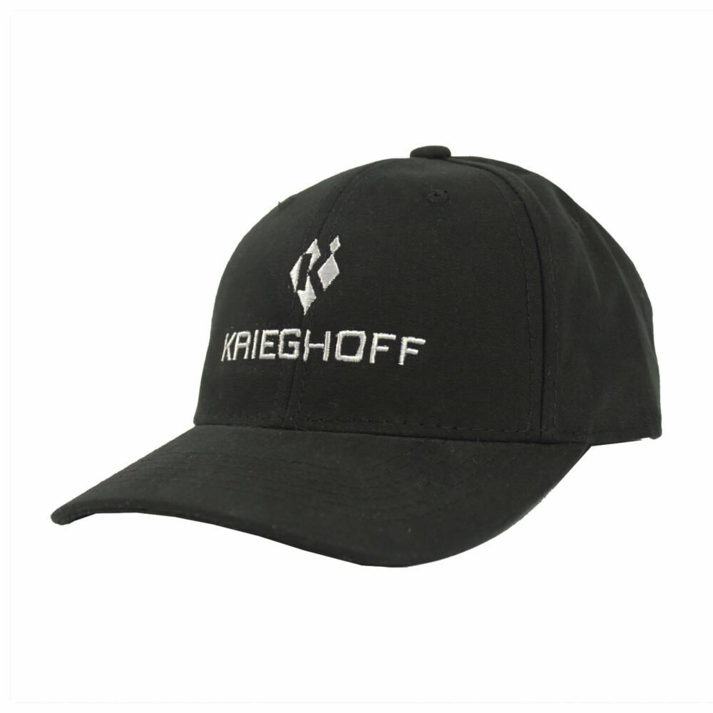 Krieghoff Cotton Twill Hat, Black