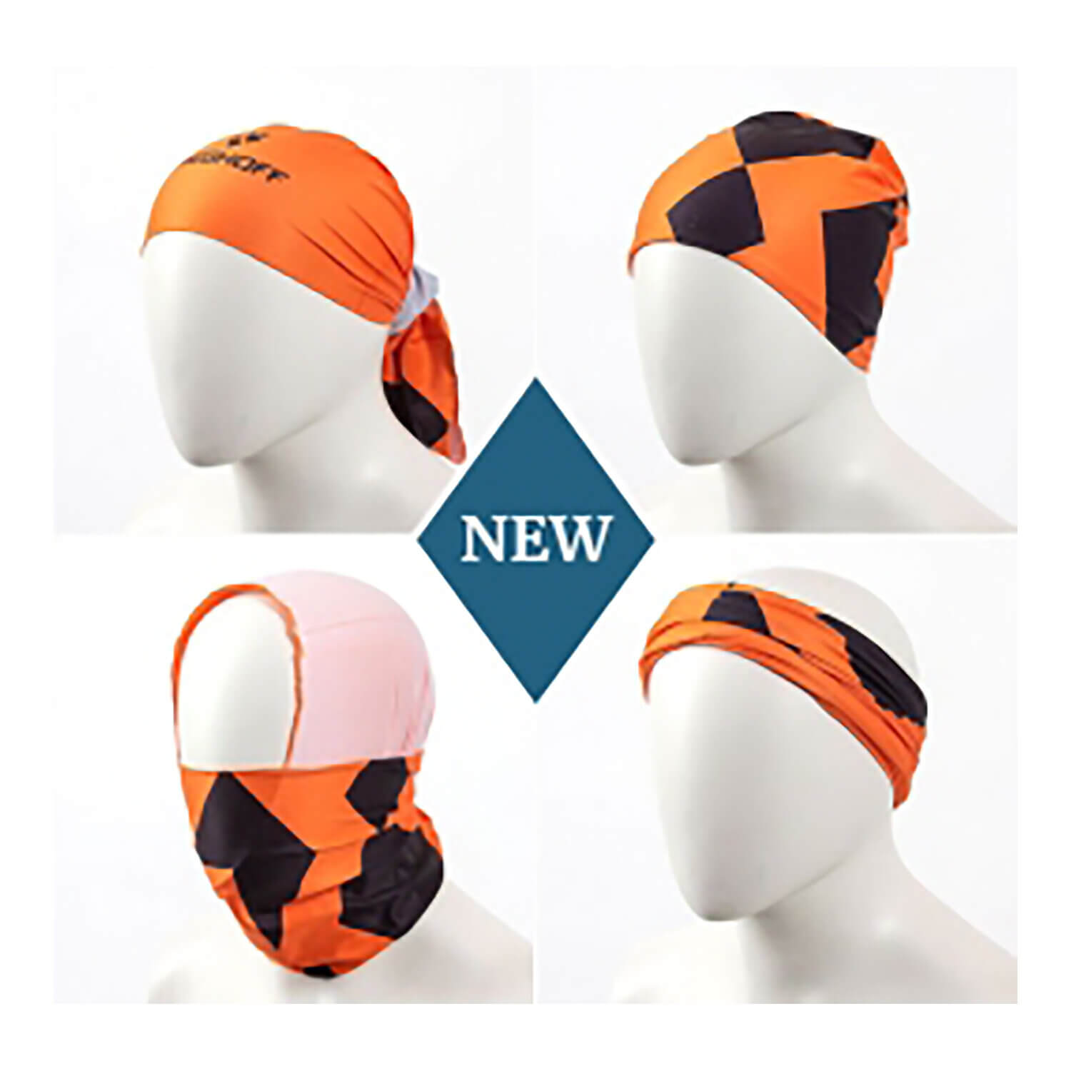 Krieghoff Neck Gaitor/Bandana, Orange Krieghoff