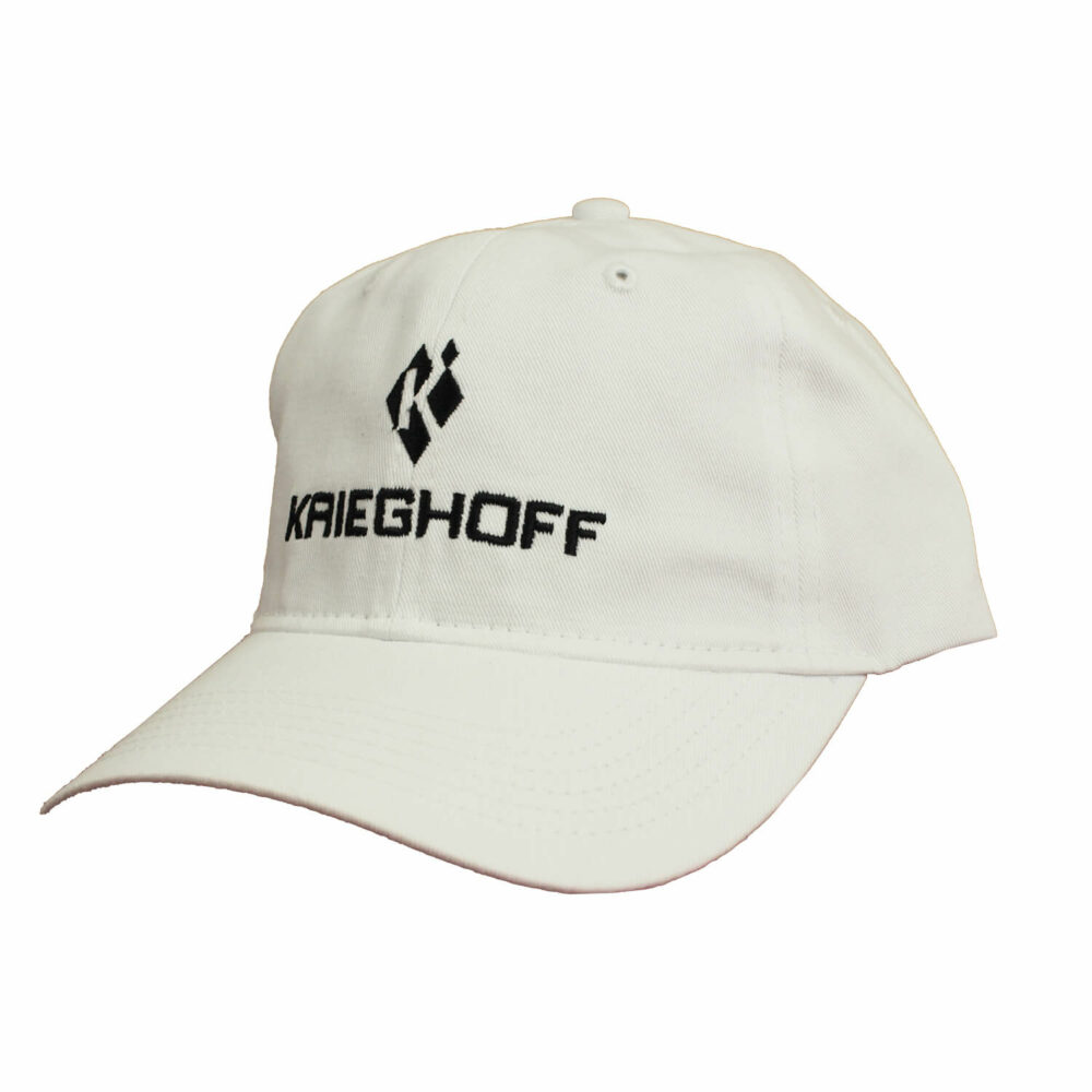 Krieghoff Cotton Twill Hat, White