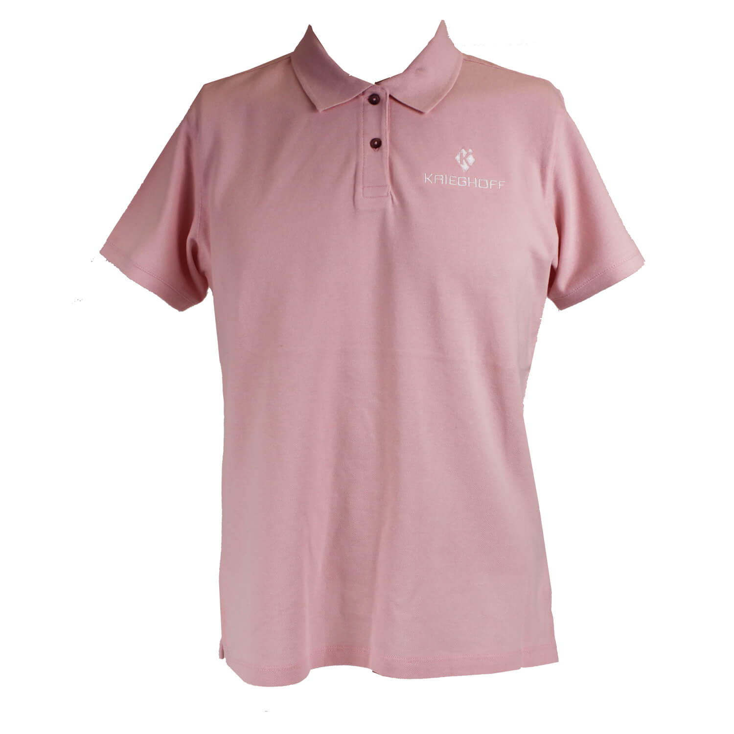 Ladies' Cotton Polo Shirt, Pink Krieghoff