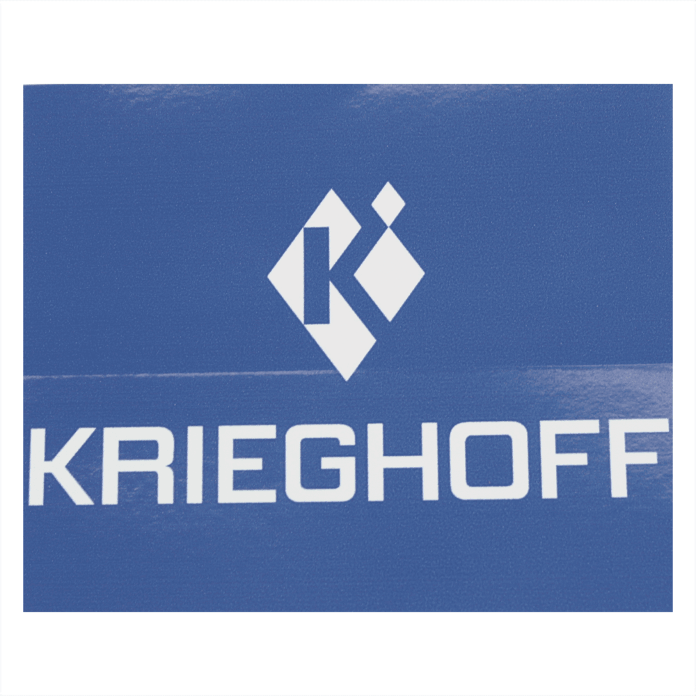 Krieghoff Logo Sticker, Blue